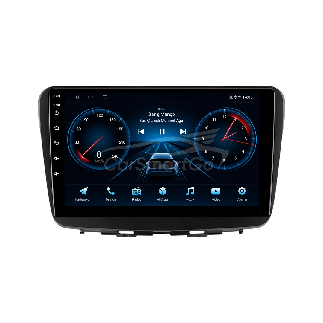 Suzuki Baleno Android Multimedya Sistemi (2016-2018) 8GB RAM 128GB Hafıza Pro