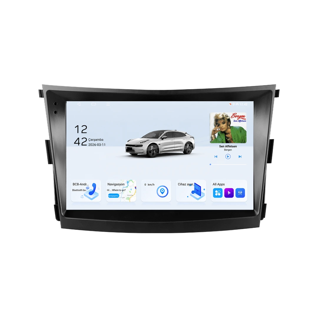 SsangYong Tivoli Android Multimedya Sistemi (2015-2019) 8GB RAM 64GB Hafıza