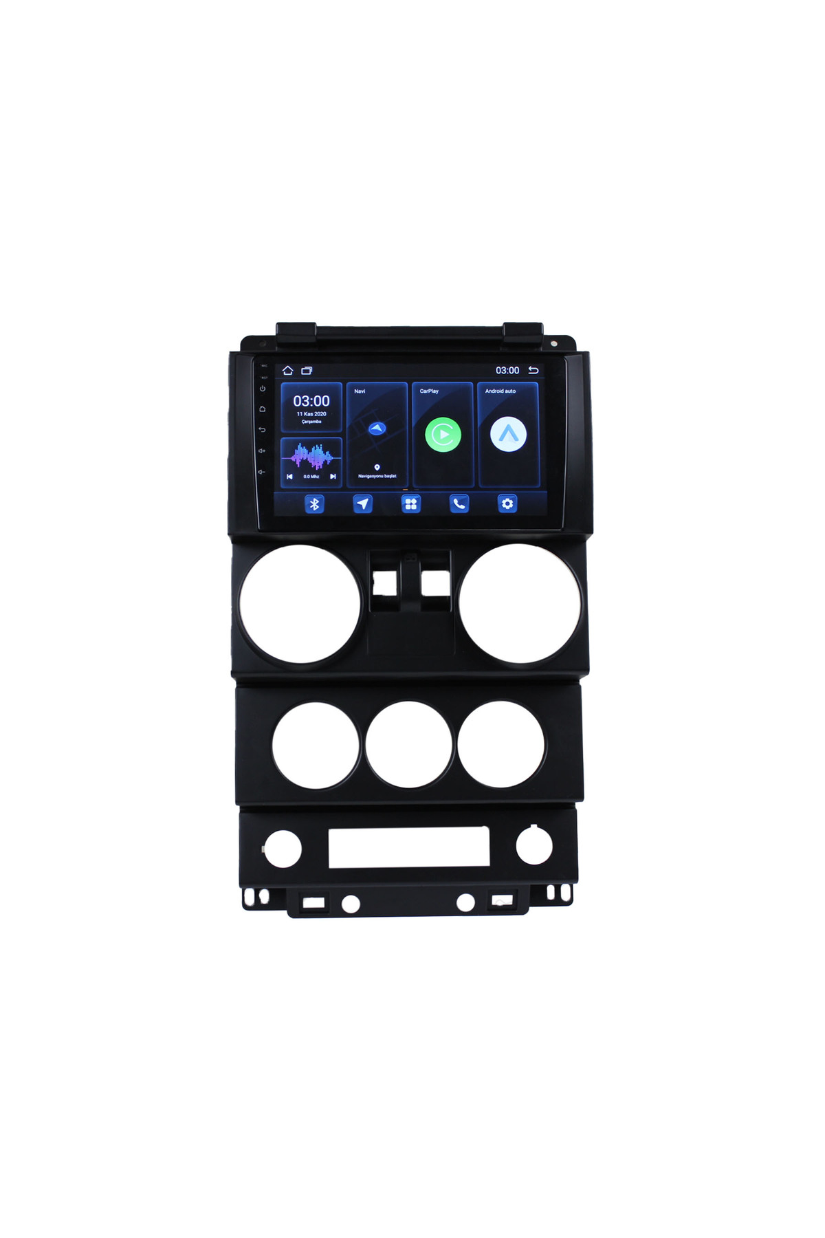 JEEP WRANGLER-RUBİCON 2008/2010 MODEL Uyumlu 9'' İNÇ KAMERALI, CARPLAY'Lİ