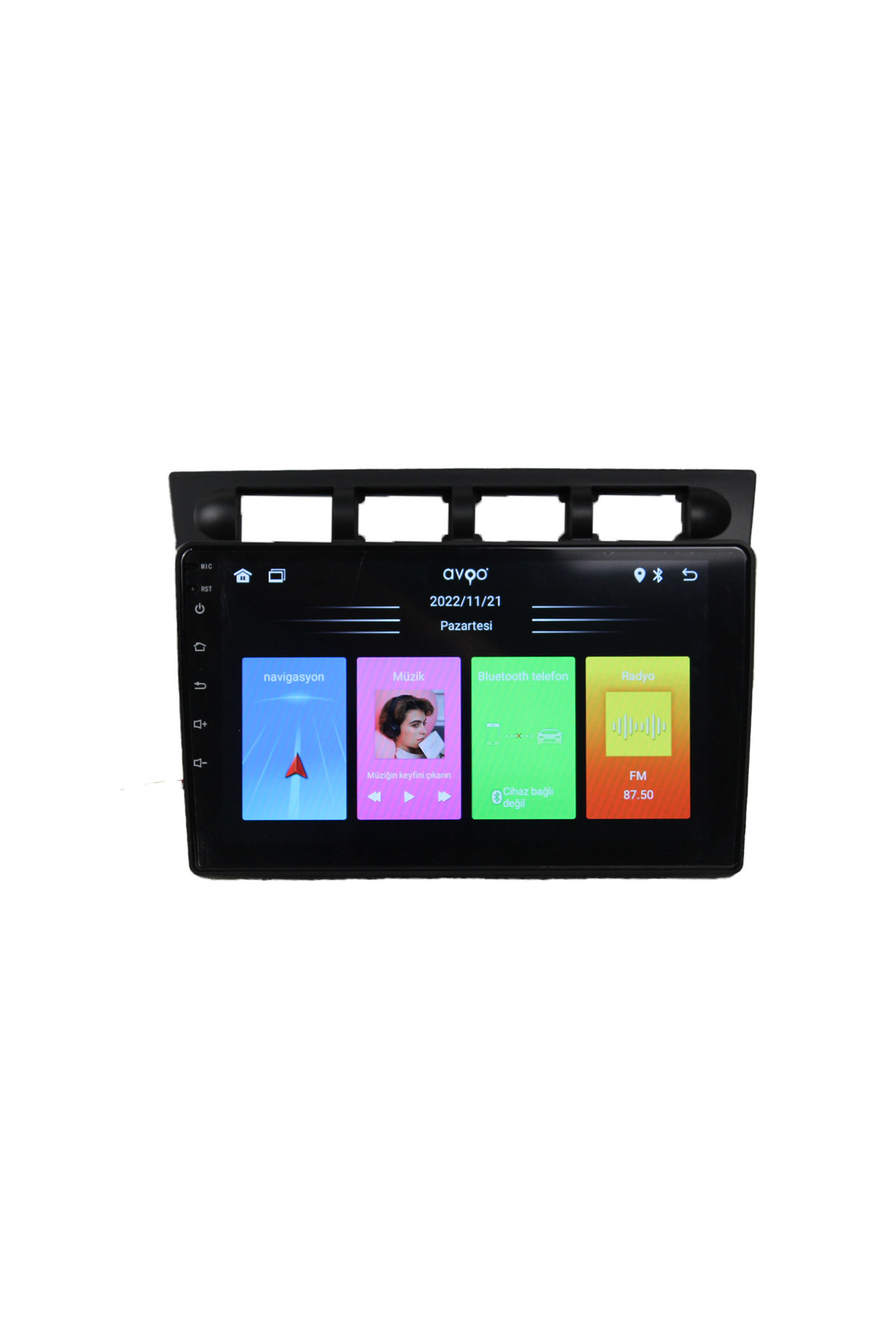 Kia Picanto uyumlu Kia Picanto 2004-2008 Uyumlu Android 4 Gb Multimedya Kamera - Görsel 3