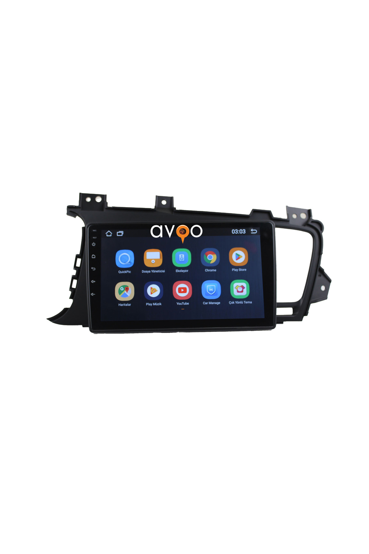 Kia Optima uyumlu KİA OPTİMA 2011/2013 MODEL  Uyumlu 9'' İNÇ 4/32GB KAMERALI, CARPLAY'Lİ - Görsel 4