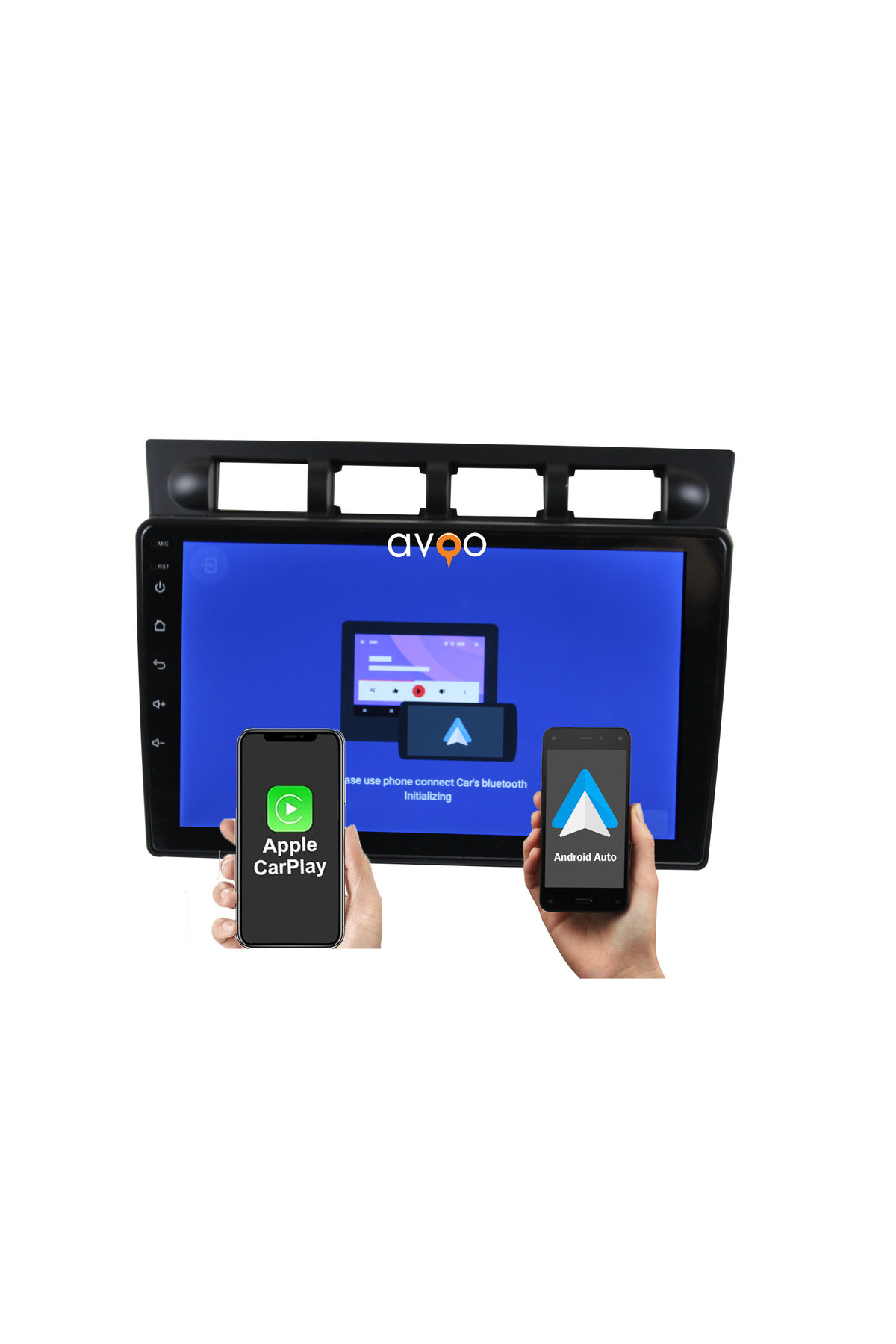 Kia Picanto uyumlu KİA PİCANTO 2004-2008 9 İNÇ 4-32 PRO MODEL QLED EKRAN - Görsel 3