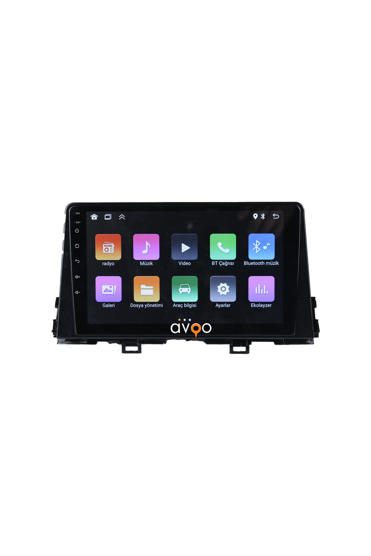 Kia Picanto uyumlu KİA PİCANTO 2018/2022 9 İNÇ 8-128 PRO MODEL QLED EKRAN - Görsel 5