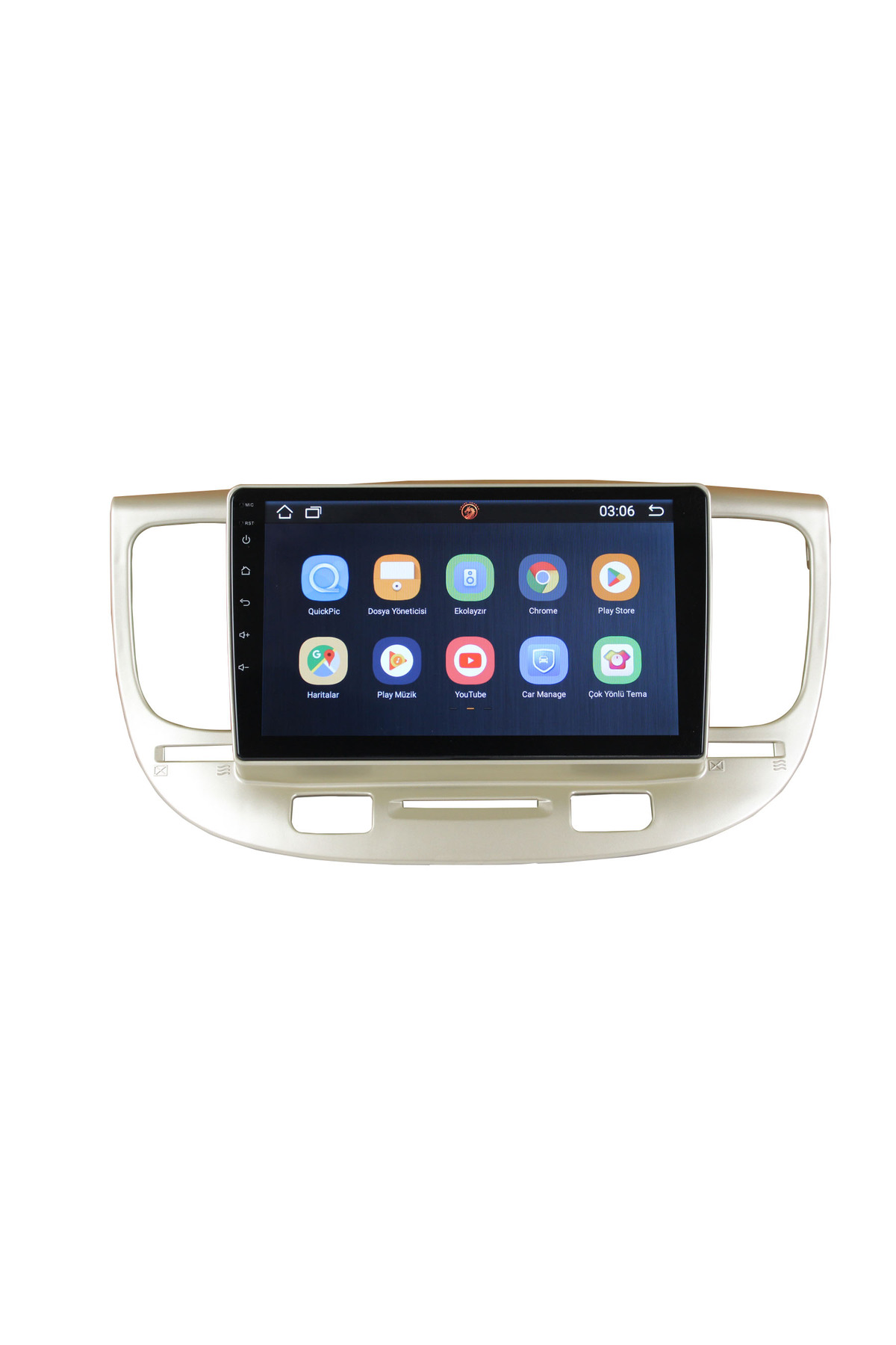 Kia Rio uyumlu KİA RİO 2004/2007 MODEL 9'' İNÇ 2/32GB GB ANDROİD CARPLAY MULTİMEDYA SİSTEMİ - Görsel 2