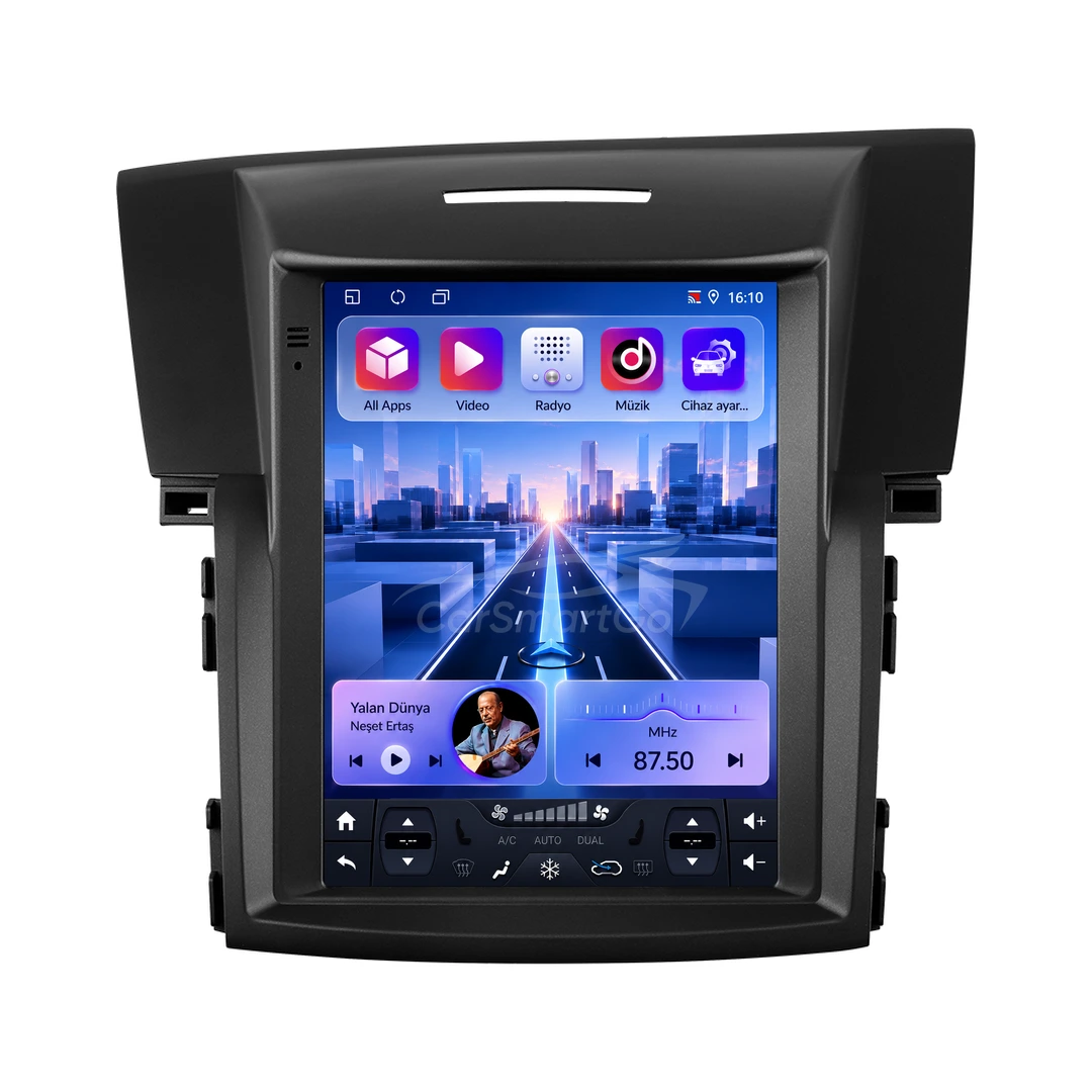Honda CR-V Android Tesla Multimedya Sistemi (2013-2018) 8GB RAM 64GB Hafıza