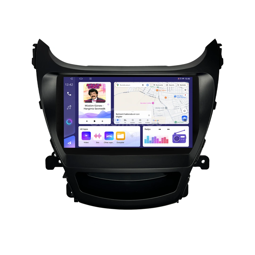 Hyundai Elantra Android Multimedya Sistemi (2014-2015) 4GB RAM 32GB Hafıza