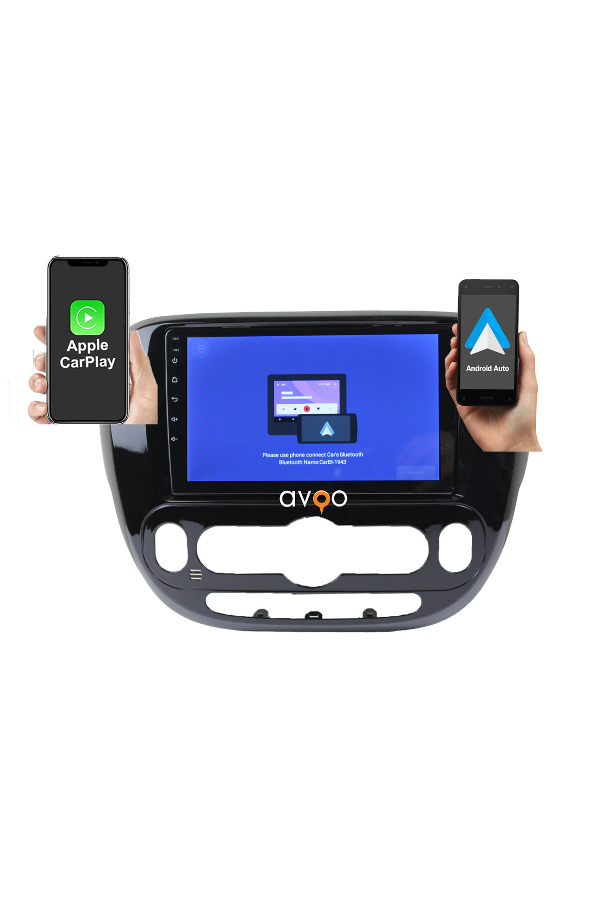 Kia Soul uyumlu KİA SOUL 2015-2017 9 İNÇ 8-128 PRO MODEL QLED EKRAN - Görsel 3