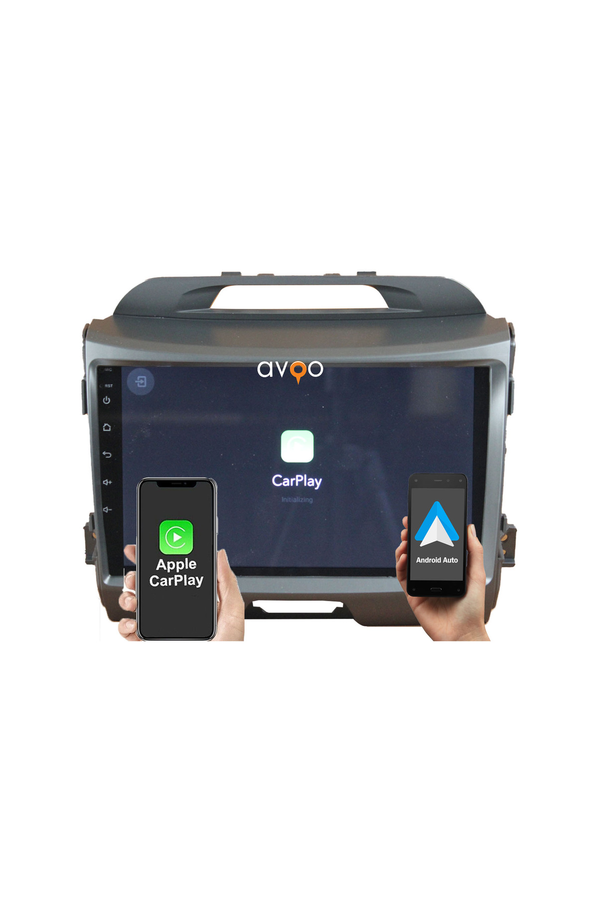 Kia Sportage uyumlu KİA SPORTAGE 2011 / 2015 9 İNÇ 8-128 PRO MODEL QLED EKRAN - Görsel 6