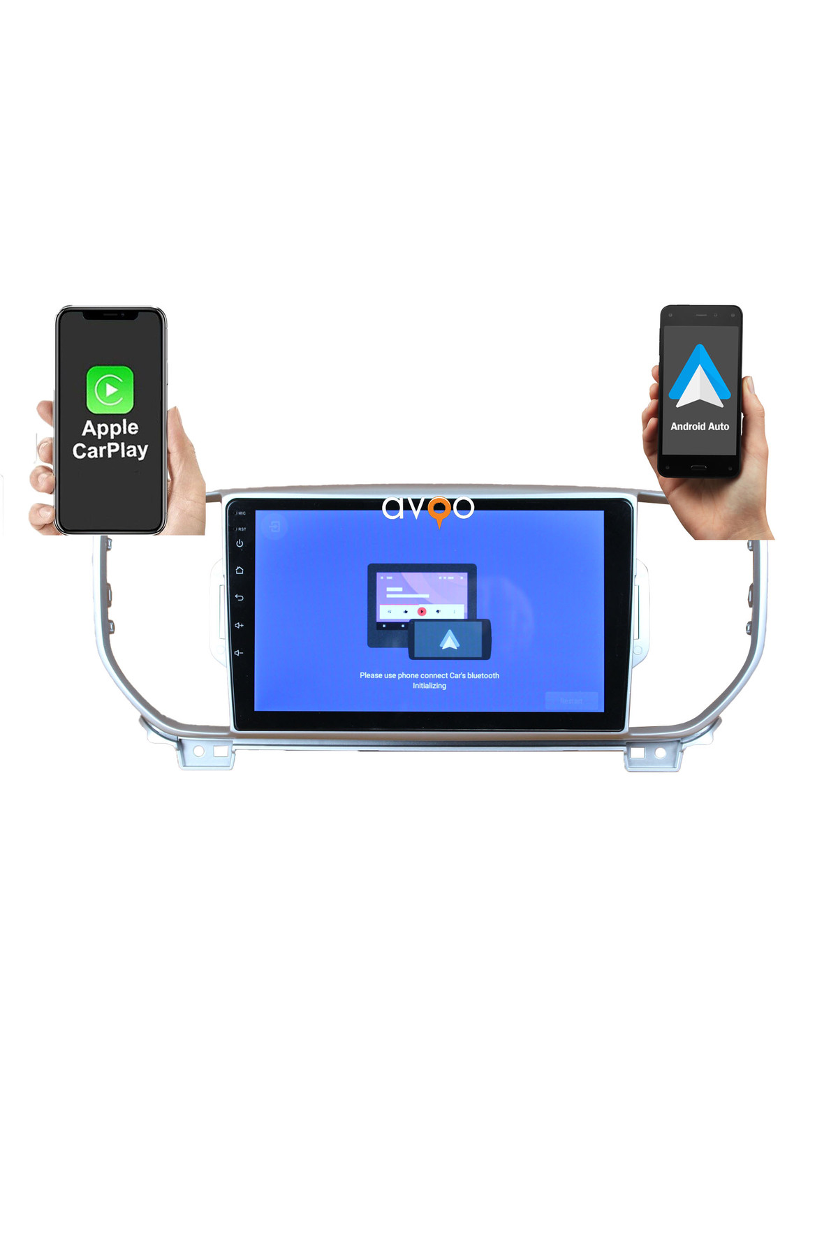 Kia Sportage uyumlu KİA SPORTAGE 2015-2018 9 İNÇ 8-128 PRO MODEL QLED EKRAN - Görsel 3