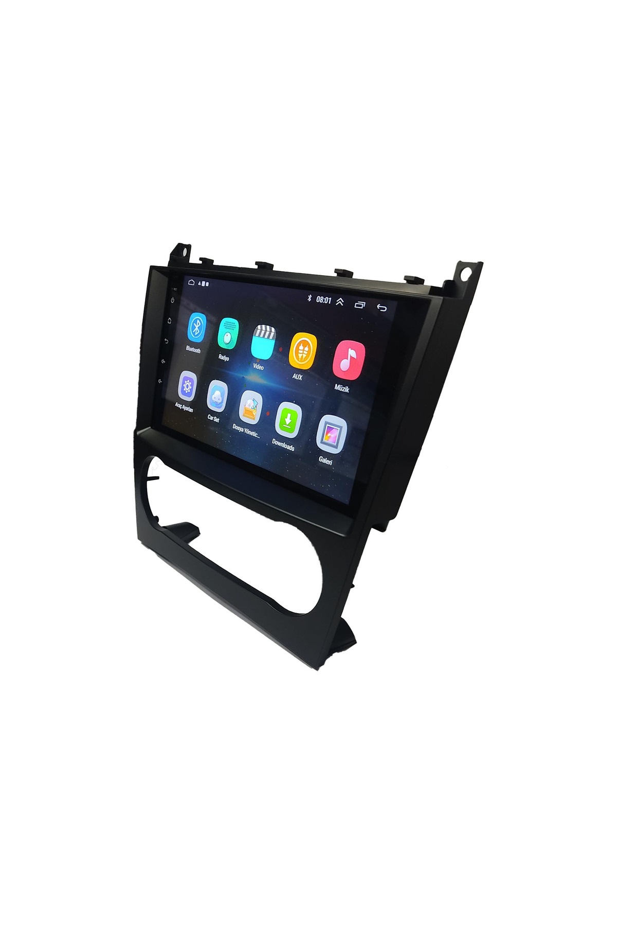 Mercedes C Serisi uyumlu MERCEDES C W203 1999/2004 MODEL 9'' İNÇ 2/32GB KAMERALI, CARPLAY'Lİ - Görsel 3