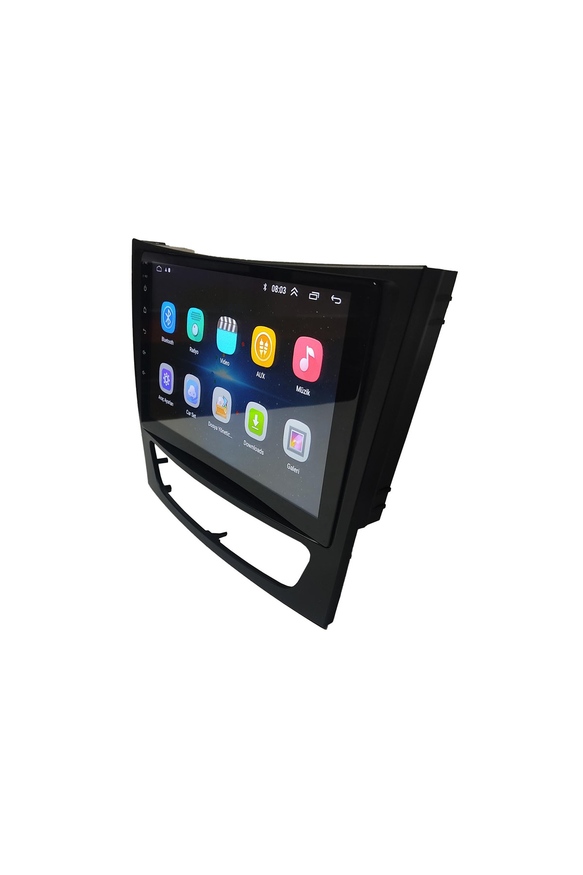 Mercedes E Serisi uyumlu MERCEDES E CLASS W211 2007/2011 MODEL 9'' İNÇ 2/32GB KAMERALI, CARPLAY'Lİ - Görsel 3