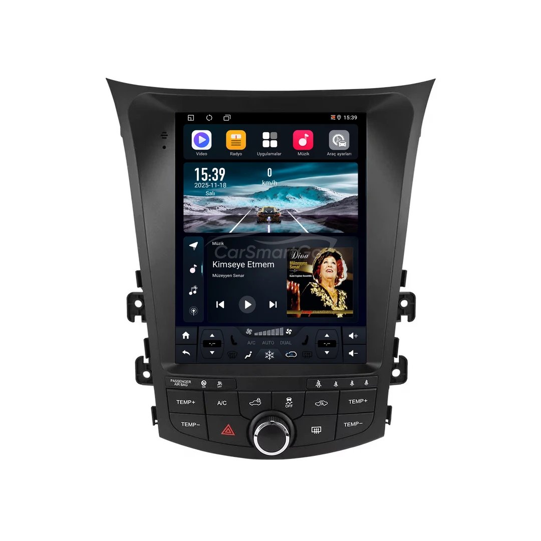 Hyundai i30 Android Tesla Multimedya Sistemi (2012-2016) 8GB RAM 128GB Hafıza Pro