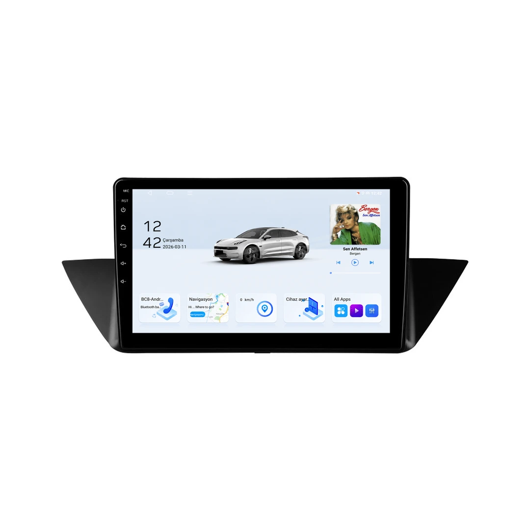 BMW X1 Android Multimedya Sistemi (2010-2015) 8GB RAM 128GB Hafıza