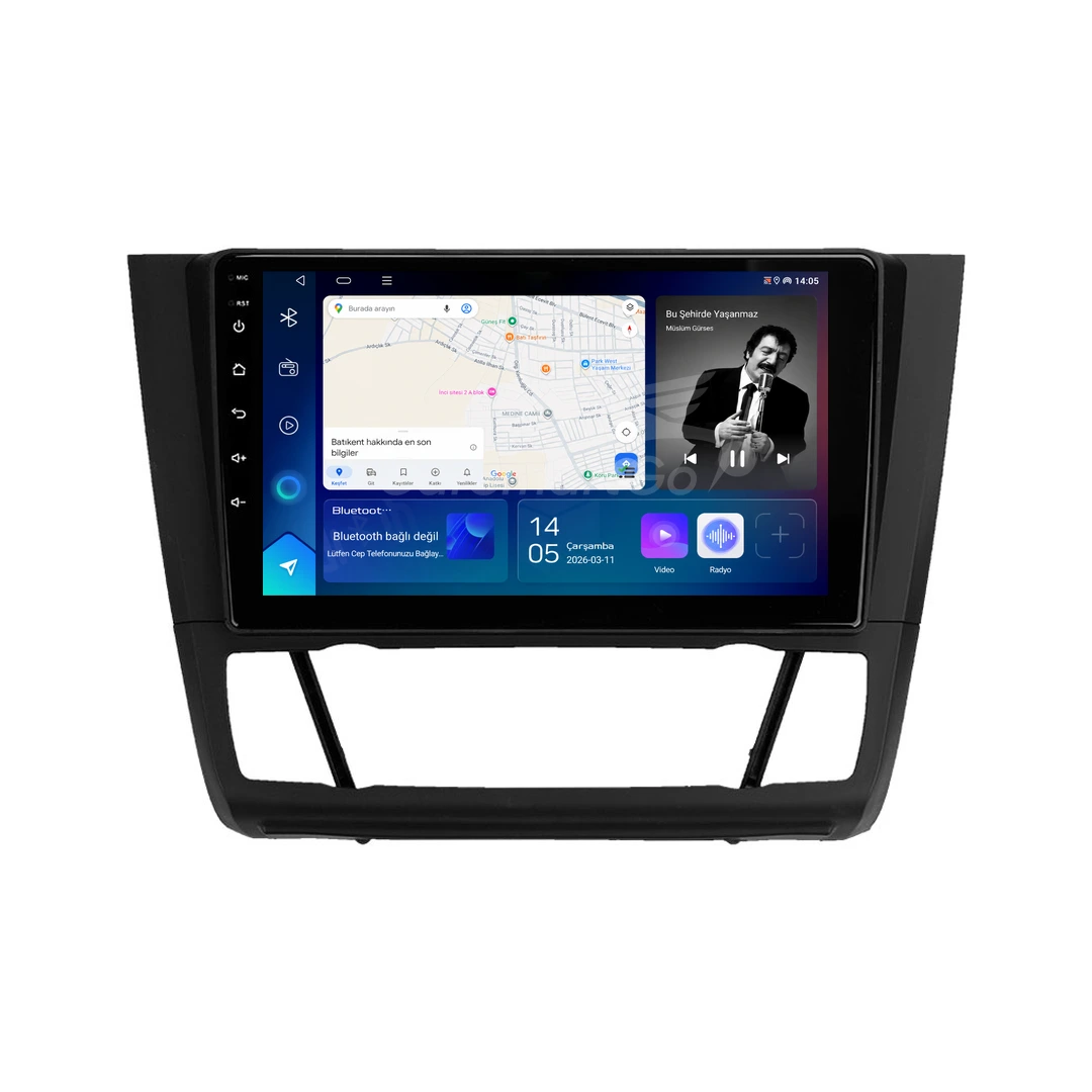 BMW 1 Series Android Multimedya Sistemi (2004-2011) 8GB RAM 64GB Hafıza