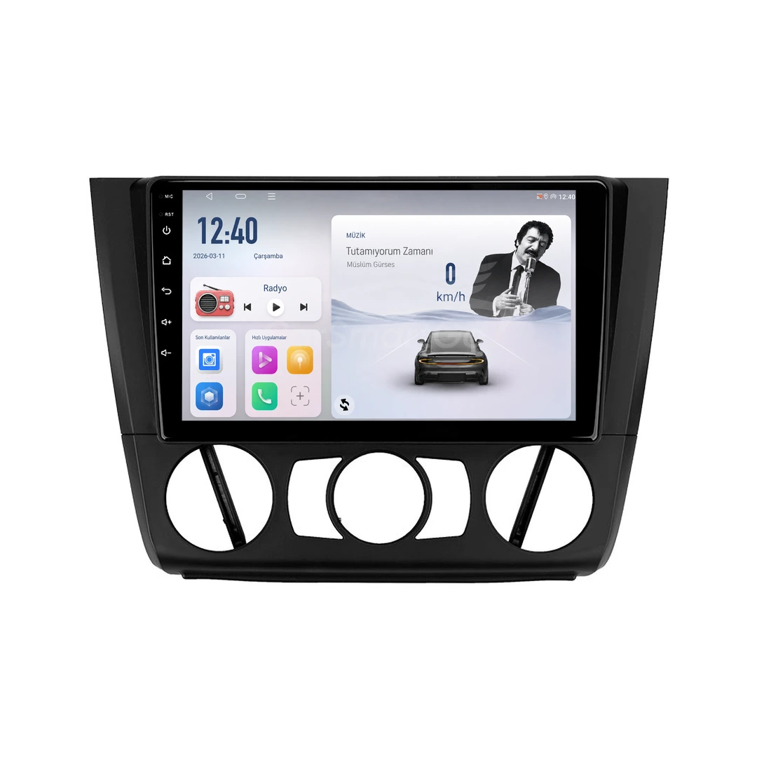 BMW 1 Series Android Multimedya Sistemi (2004-2011) 10GB RAM 256GB Hafıza Pro