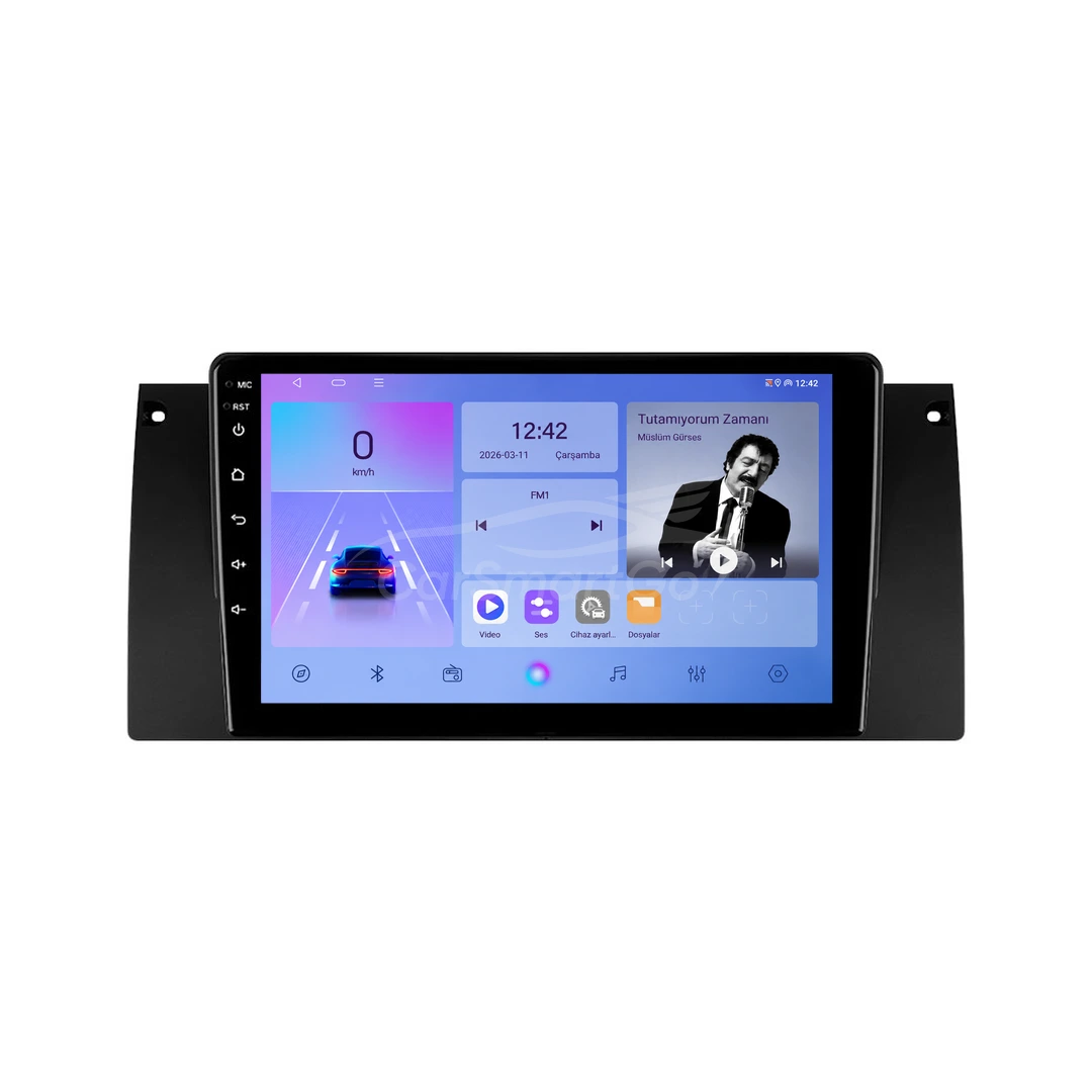 BMW X5 Android Multimedya Sistemi (2000-2007) 6GB RAM 64GB Hafıza