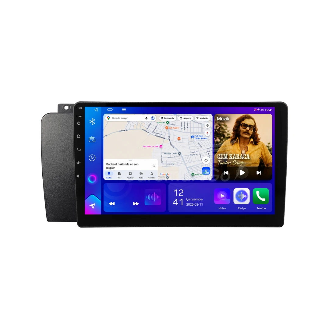 Volvo S60 Android Multimedya Sistemi (2001-2010) 8GB RAM 128GB Hafıza Pro