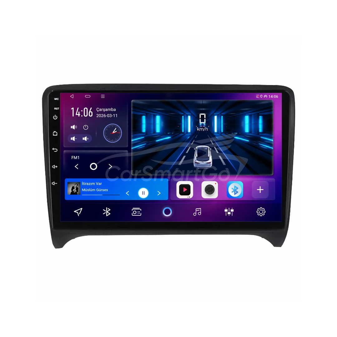 Audi TT Android Multimedya Sistemi (2007-2013) 4GB RAM 32GB Hafıza