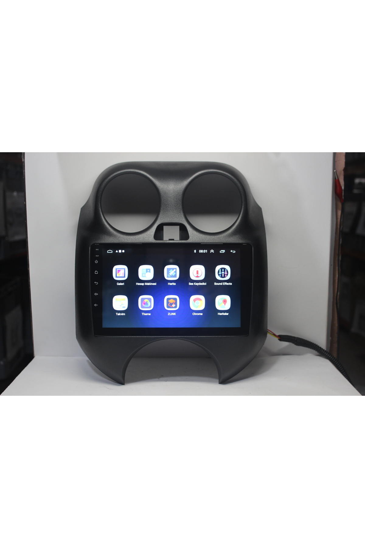 Nissan Micra uyumlu Nissan Micra 2011-2013 Uyumlu Android Multimedya Kamera - Görsel 2