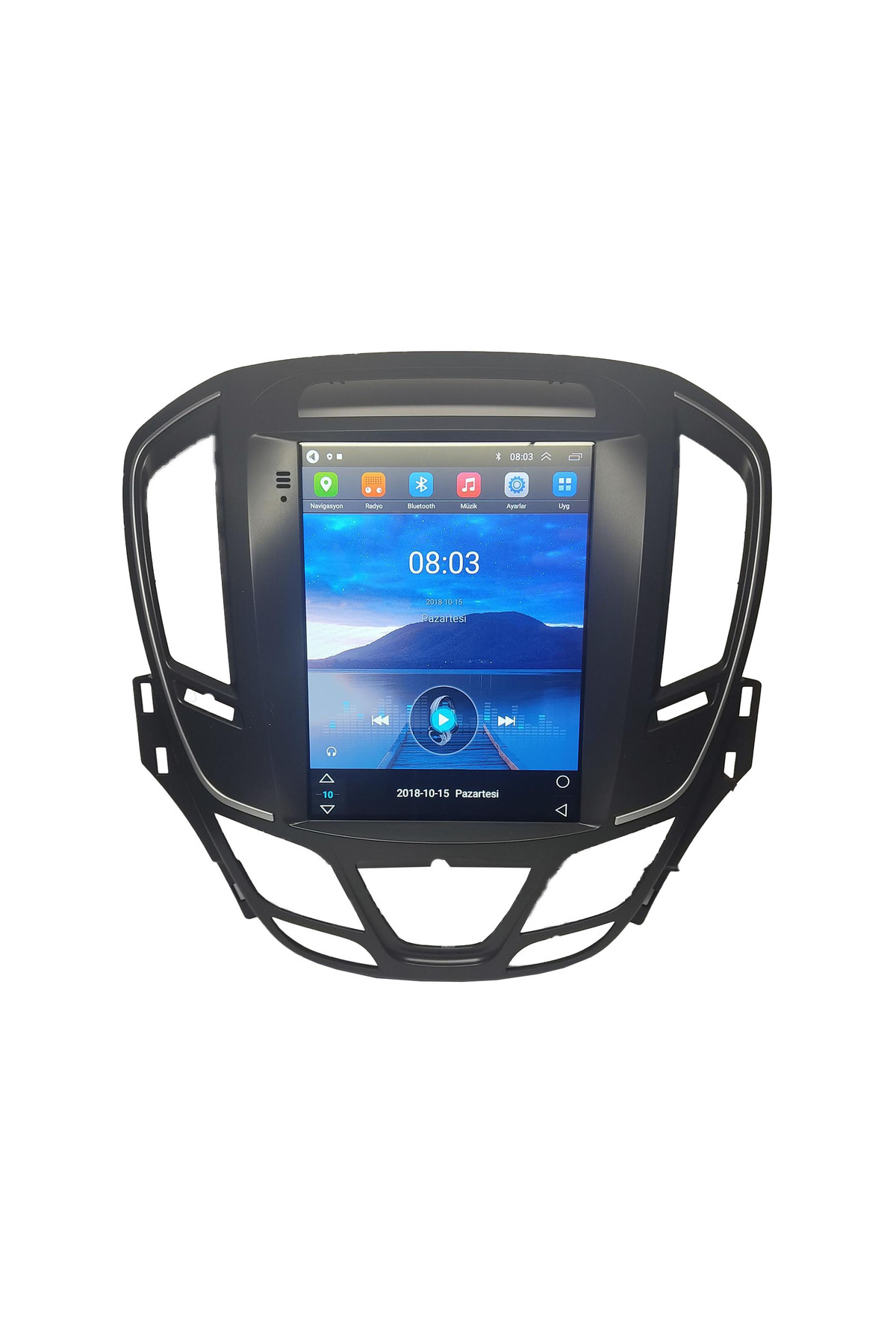 Opel Insignia uyumlu OPEL İNSİGNİA NEW TESLA 2013/2016 9.7 İNÇ ÇERÇEVE VE SOKET - Görsel 2