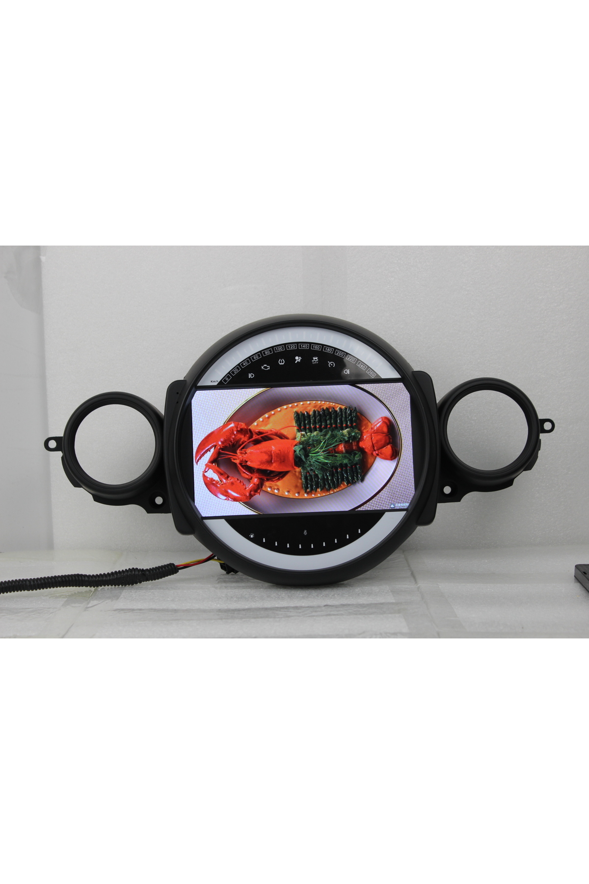 Mini Cooper uyumlu SMART GO  MİNİ COOPER 2007/2013  9 İNÇ 2-32 - Görsel 2