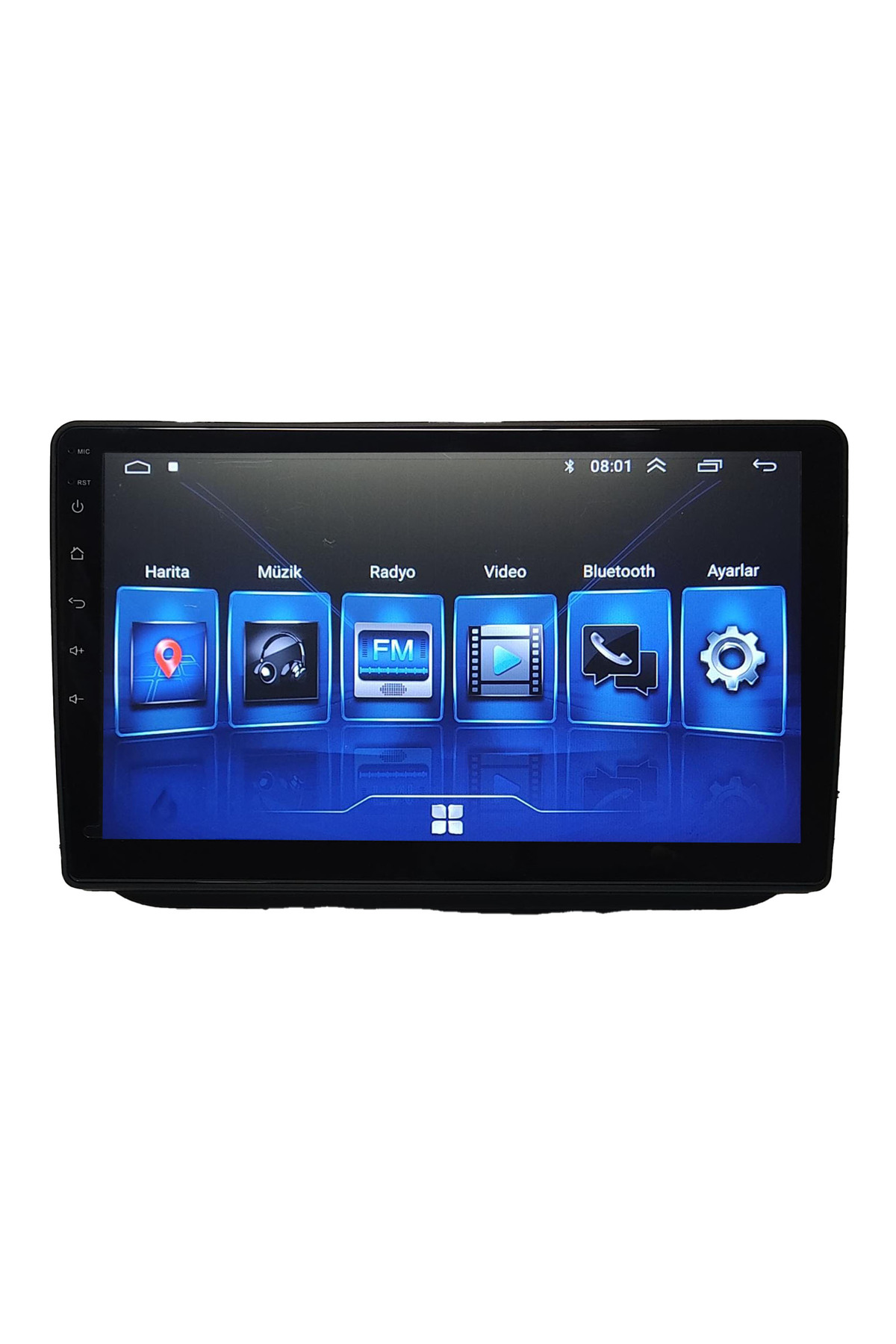 SMART GO  SKODA FABİA 2008/2014 9 İNÇ SİYAH 2-32