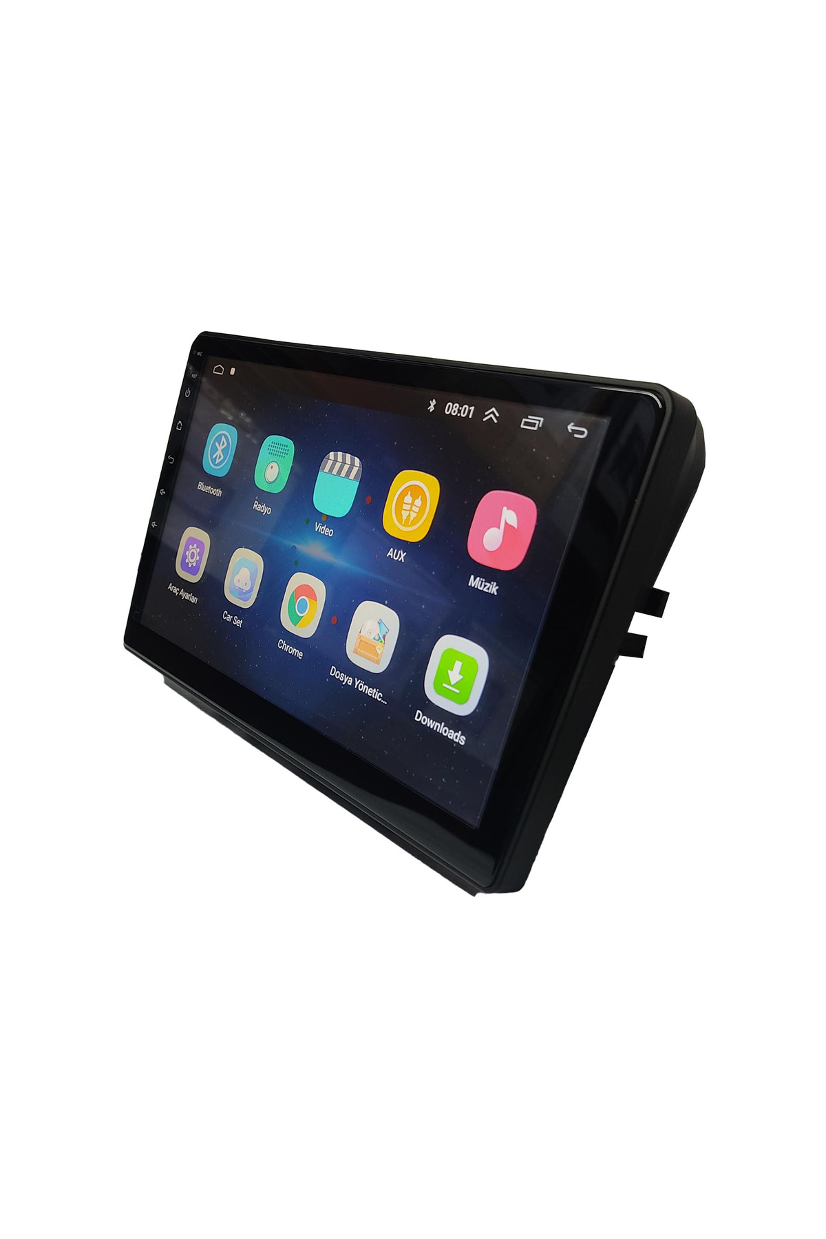 Skoda Fabia uyumlu SMART GO  SKODA FABİA 2008/2014 9 İNÇ SİYAH 2-32 - Görsel 3