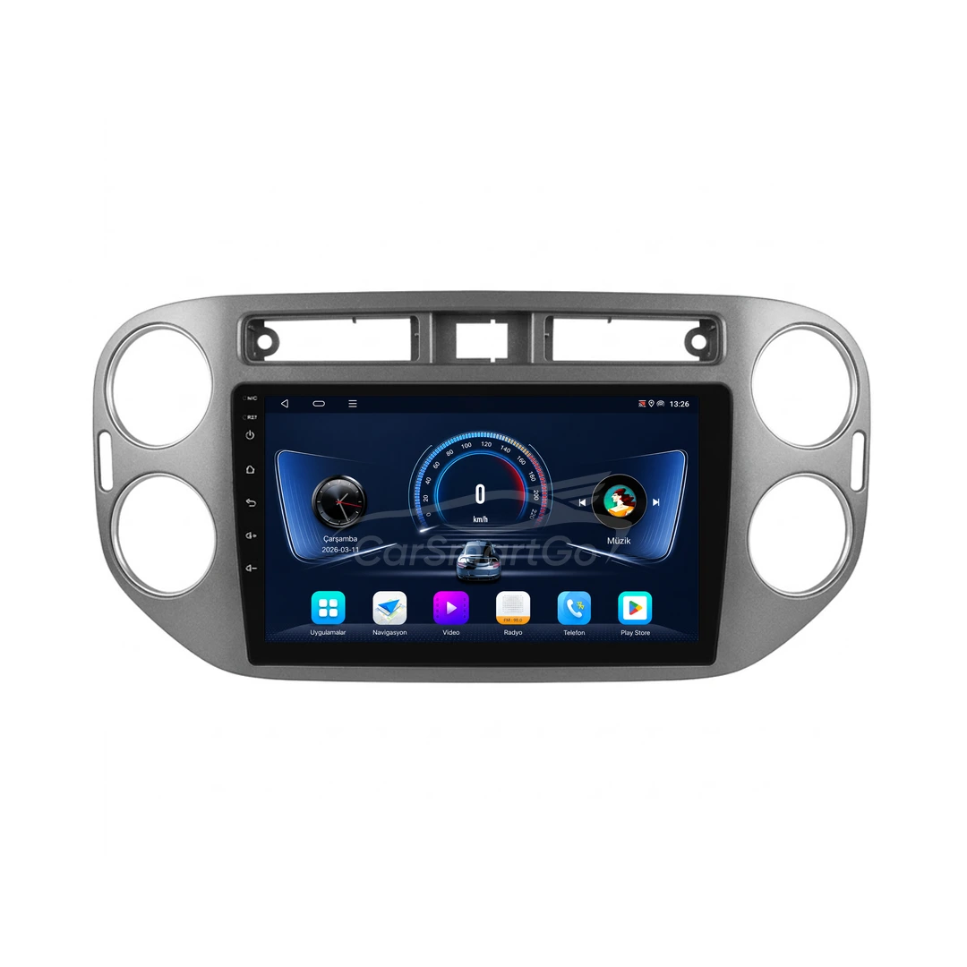 Volkswagen Tiguan Android Multimedya Sistemi (2008-2015) 8GB RAM 128GB Hafıza Pro