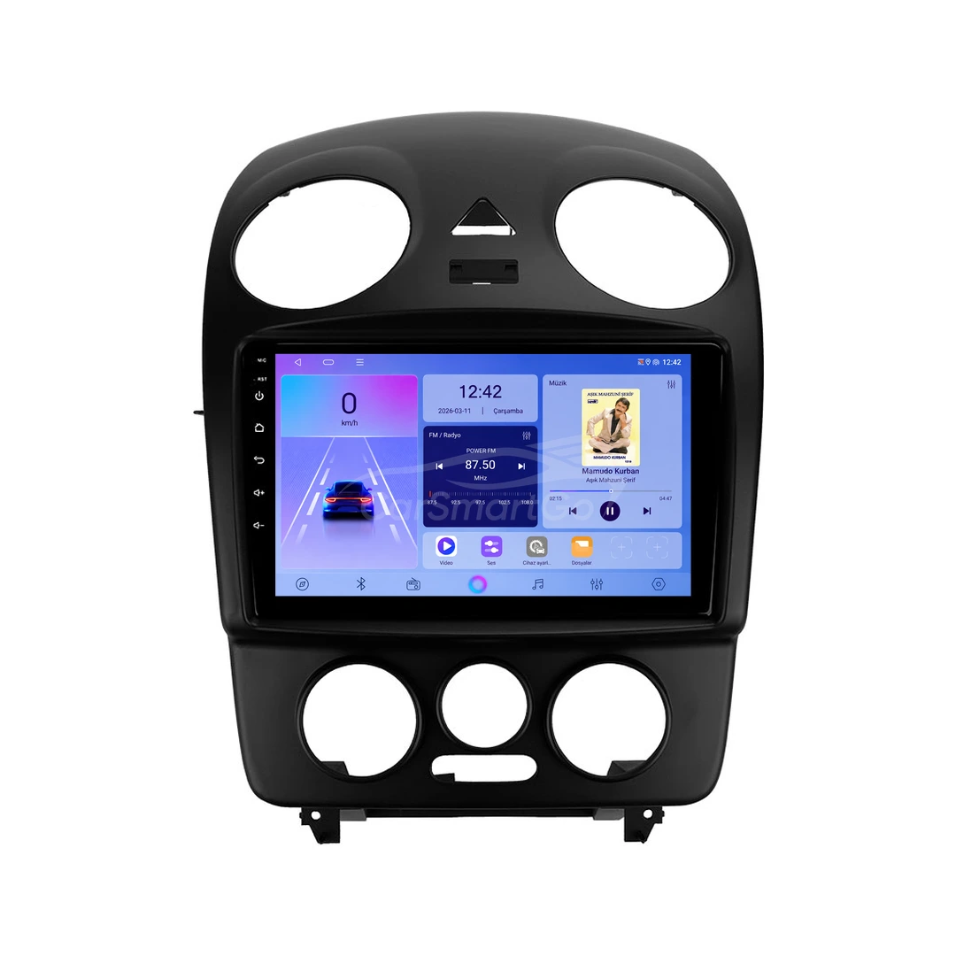 Volkswagen Beetle Android Multimedya Sistemi (2003-2010) 8GB RAM 64GB Hafıza