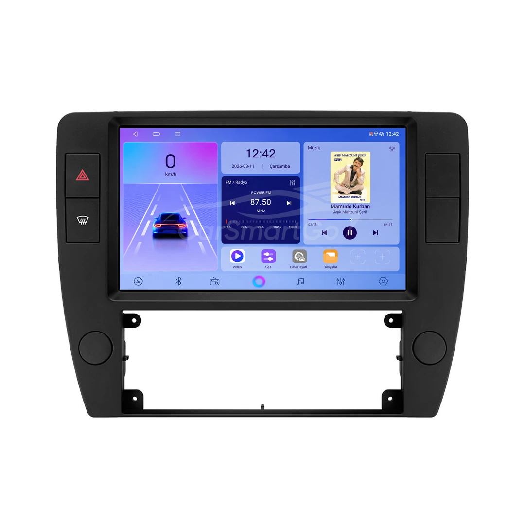 Volkswagen Passat Android Multimedya Sistemi (1997-2005) 8GB RAM 64GB Hafıza