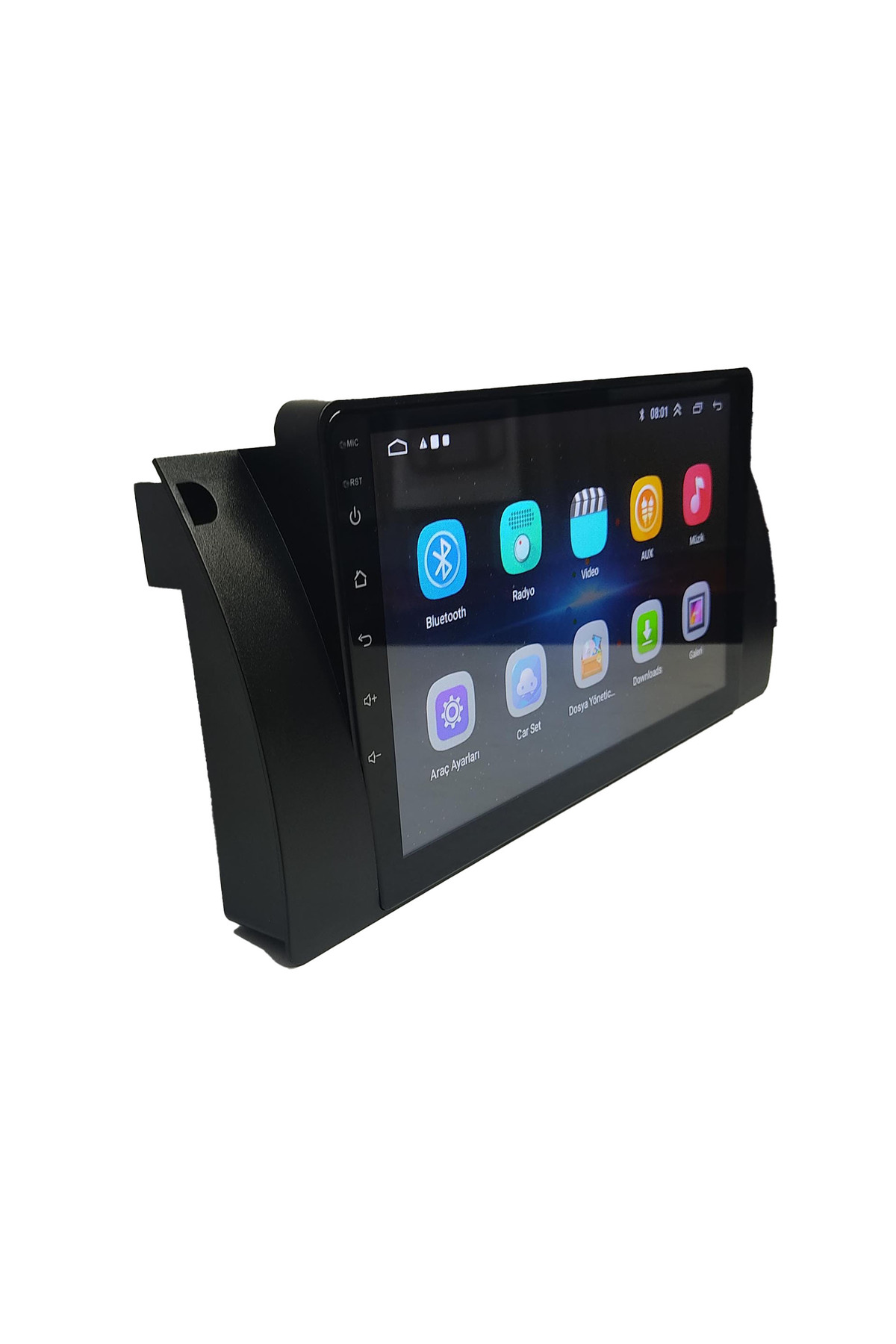 BMW E39 uyumlu SMART GO BMW  E39 /E39 9 İNÇ  1995/2003 MODEL 2-32 - Görsel 4