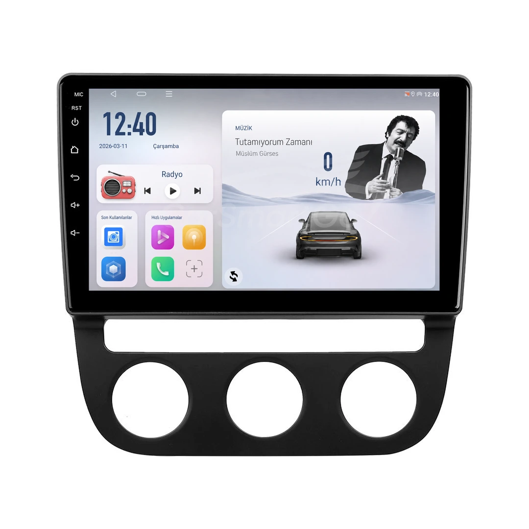 Volkswagen Jetta Android Multimedya Sistemi (2006-2009) 4GB RAM 32GB Hafıza