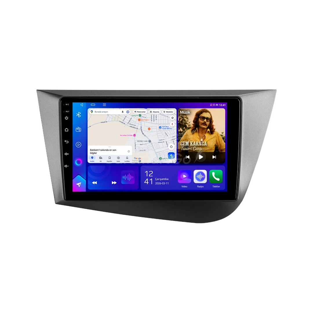 Seat Leon Android Multimedya Sistemi (2006-2012) 8GB RAM 128GB Hafıza