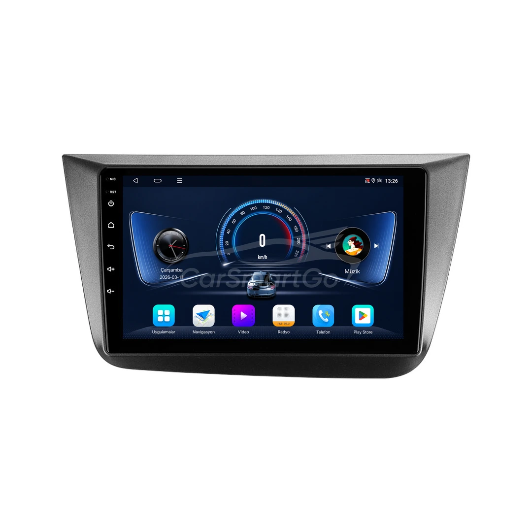 Seat Toledo Android Multimedya Sistemi (2005-2007) 8GB RAM 128GB Hafıza Pro