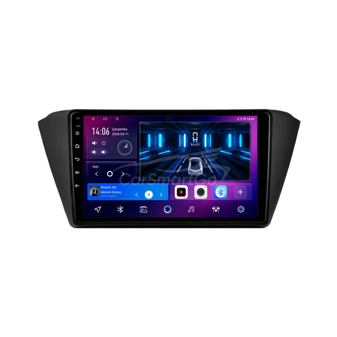 Skoda Fabia Android Multimedya Sistemi (2015-2021) 8GB RAM 128GB Hafıza Pro