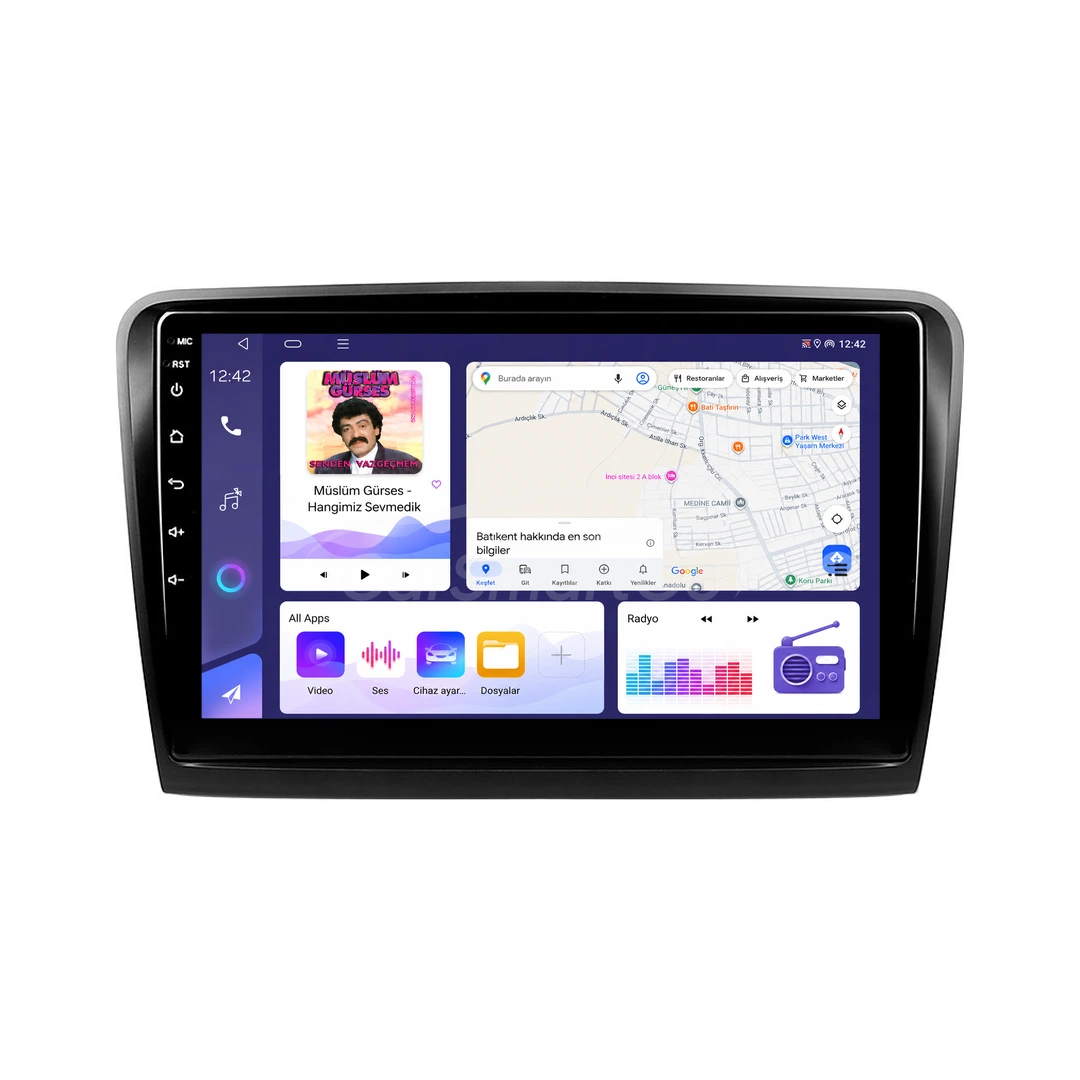 Skoda Superb Android Multimedya Sistemi (2009-2014) 4GB RAM 64GB Hafıza
