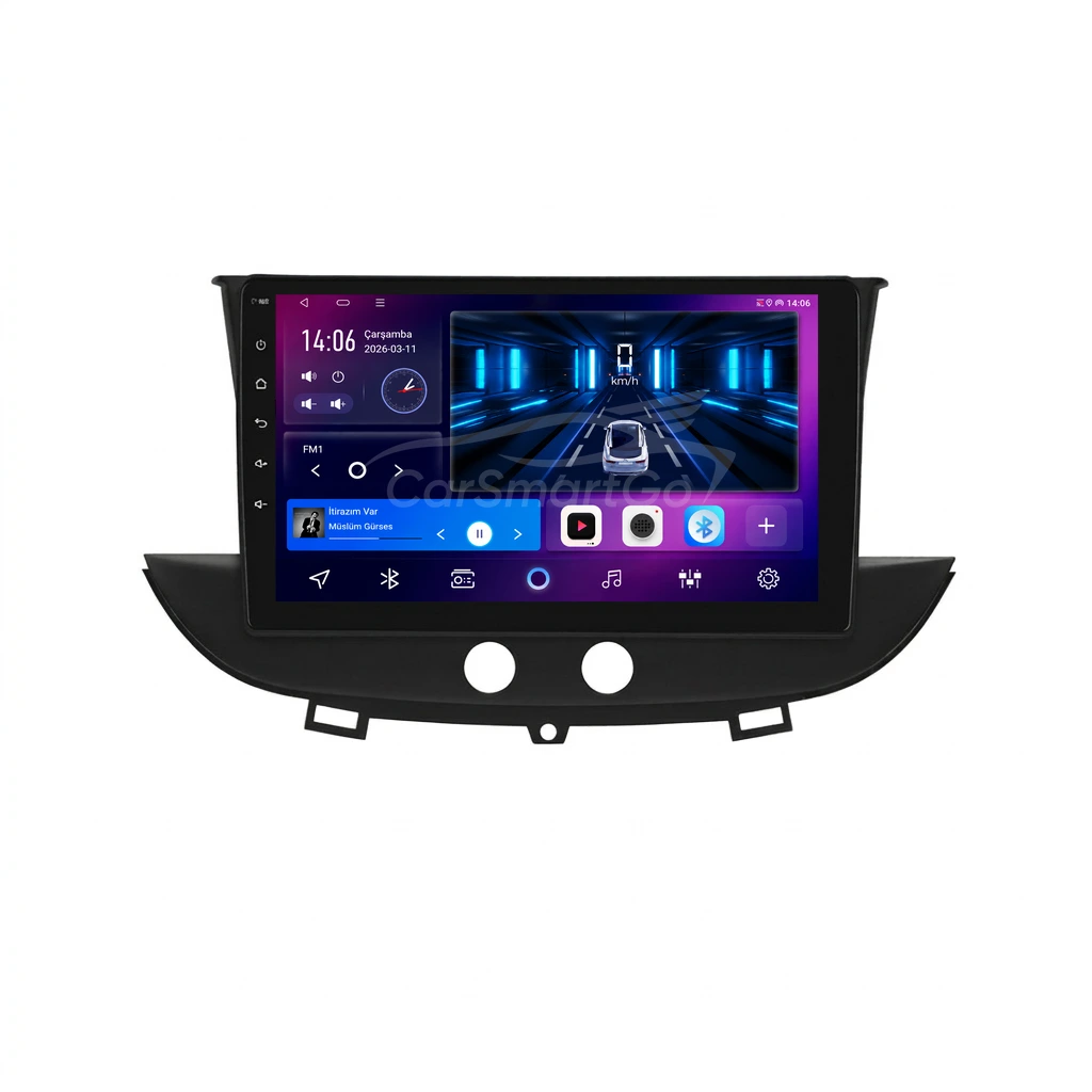 Opel Crossland Android Multimedya Sistemi (2020-2024) 8GB RAM 128GB Hafıza