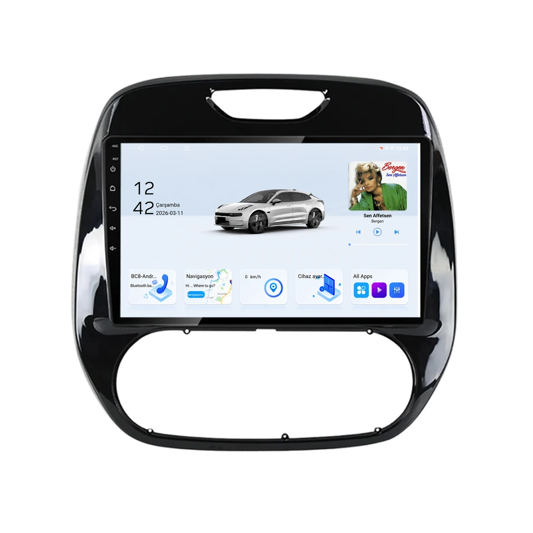 Renault Captur Android Multimedya Sistemi (2013-2019) 10GB RAM 256GB Hafıza Pro