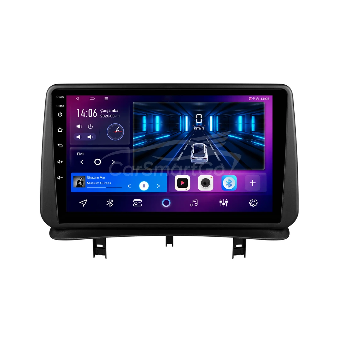 Renault Clio Android Multimedya Sistemi (2006-2012) 4GB RAM 32GB Hafıza