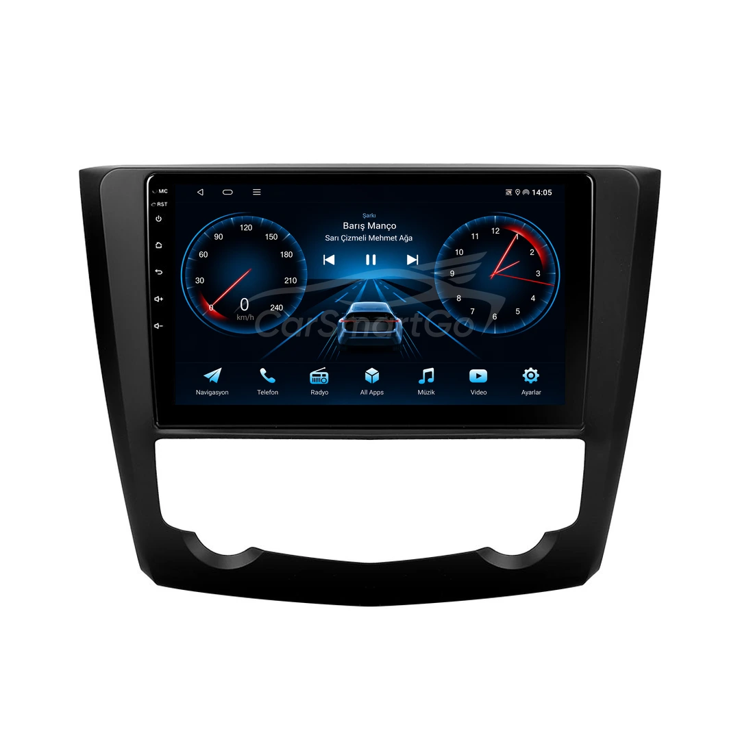 Renault Kadjar Android Multimedya Sistemi (2015-2019) 6GB RAM 64GB Hafıza