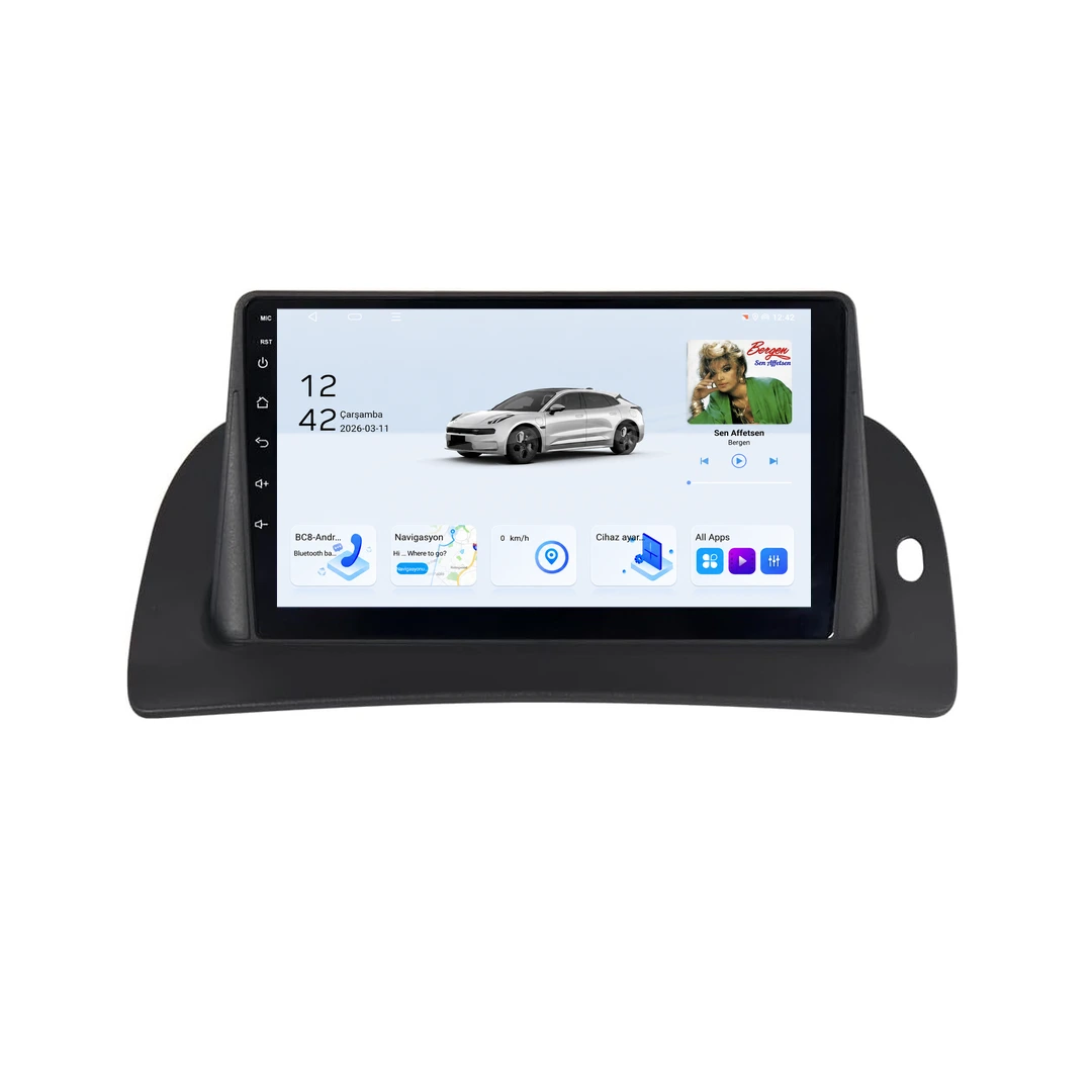 Renault Kangoo Android Multimedya Sistemi (2009-2021) 8GB RAM 64GB Hafıza