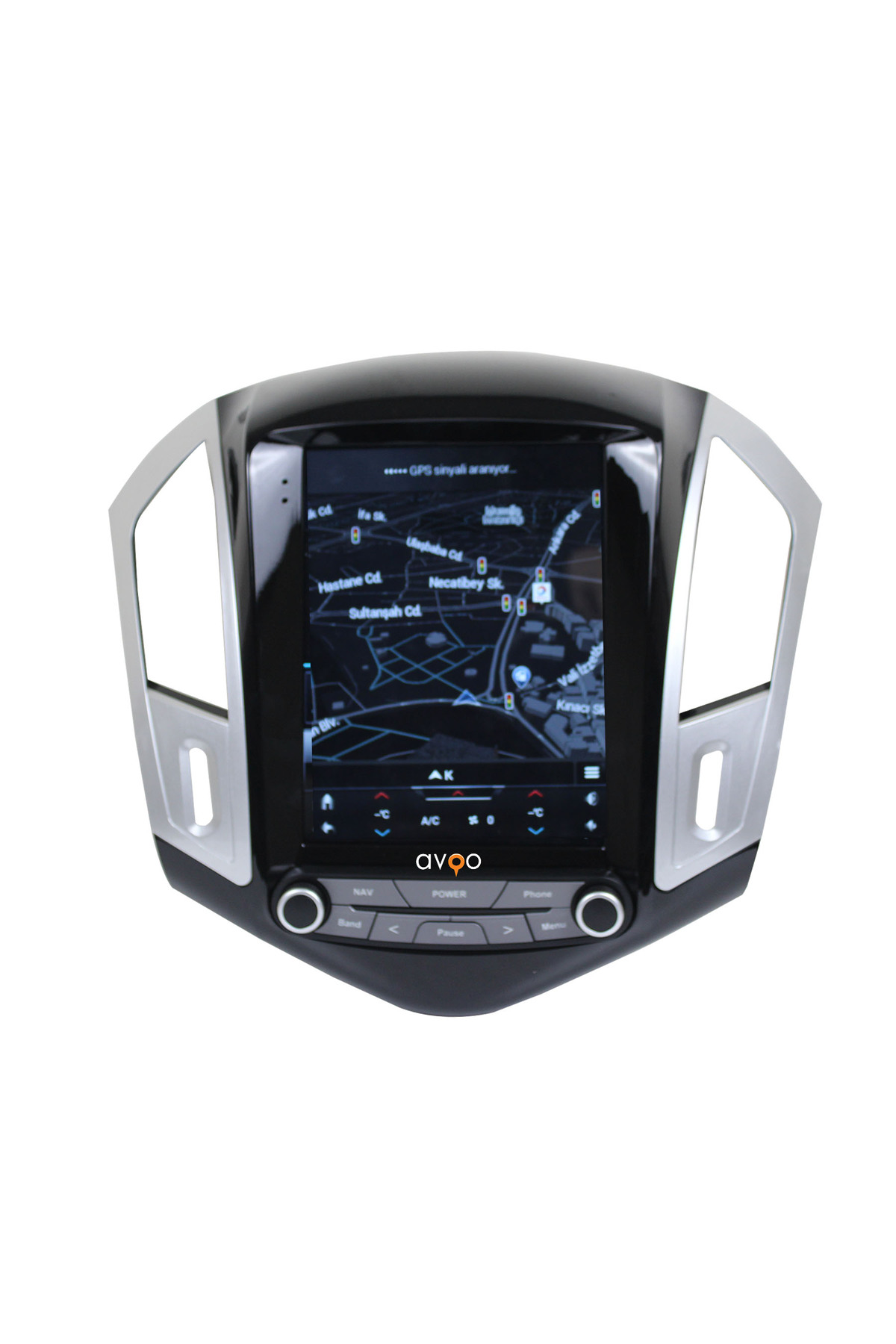 Chevrolet Cruze uyumlu CHEVROLET CRUZE NEW TESLA 9.7 İNÇ 2013-2015 ÇERÇEVE VE SOKET - Görsel 3