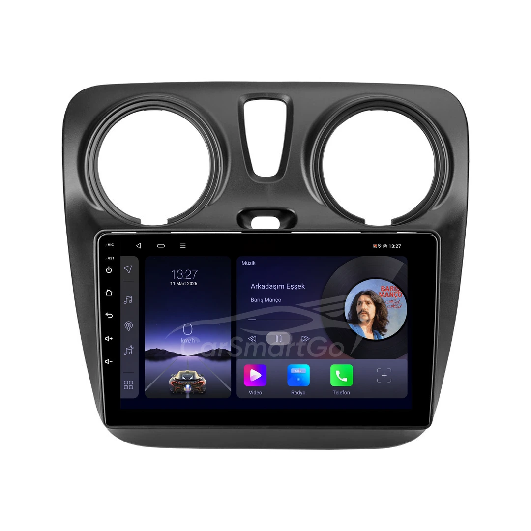 Dacia Dokker Android Multimedya Sistemi (2013-2021) 8GB RAM 128GB Hafıza