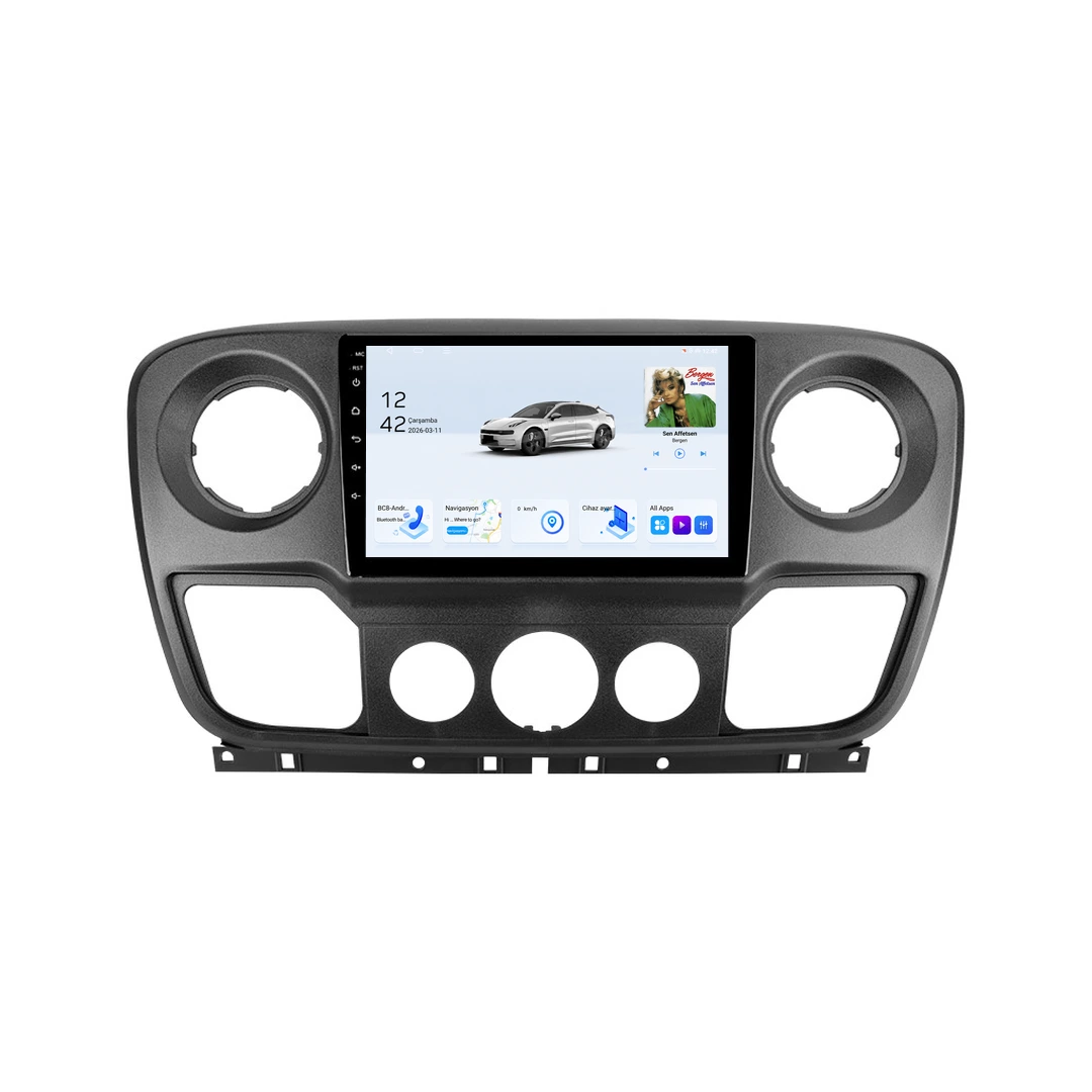 Renault Master Android Multimedya Sistemi (2011-2019) 4GB RAM 64GB Hafıza