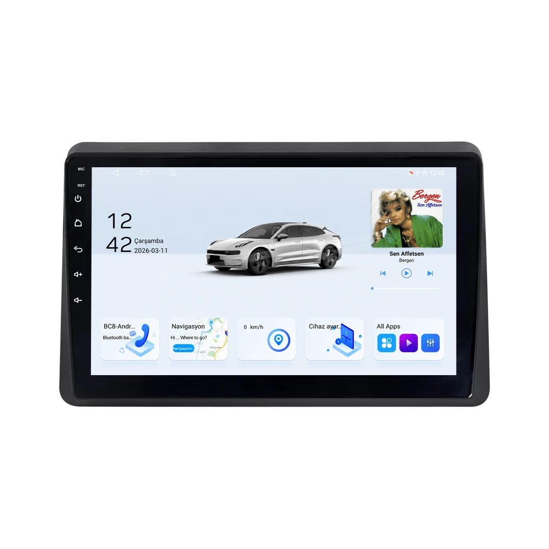 Renault Master Android Multimedya Sistemi (2020-2024) 10GB RAM 256GB Hafıza Pro