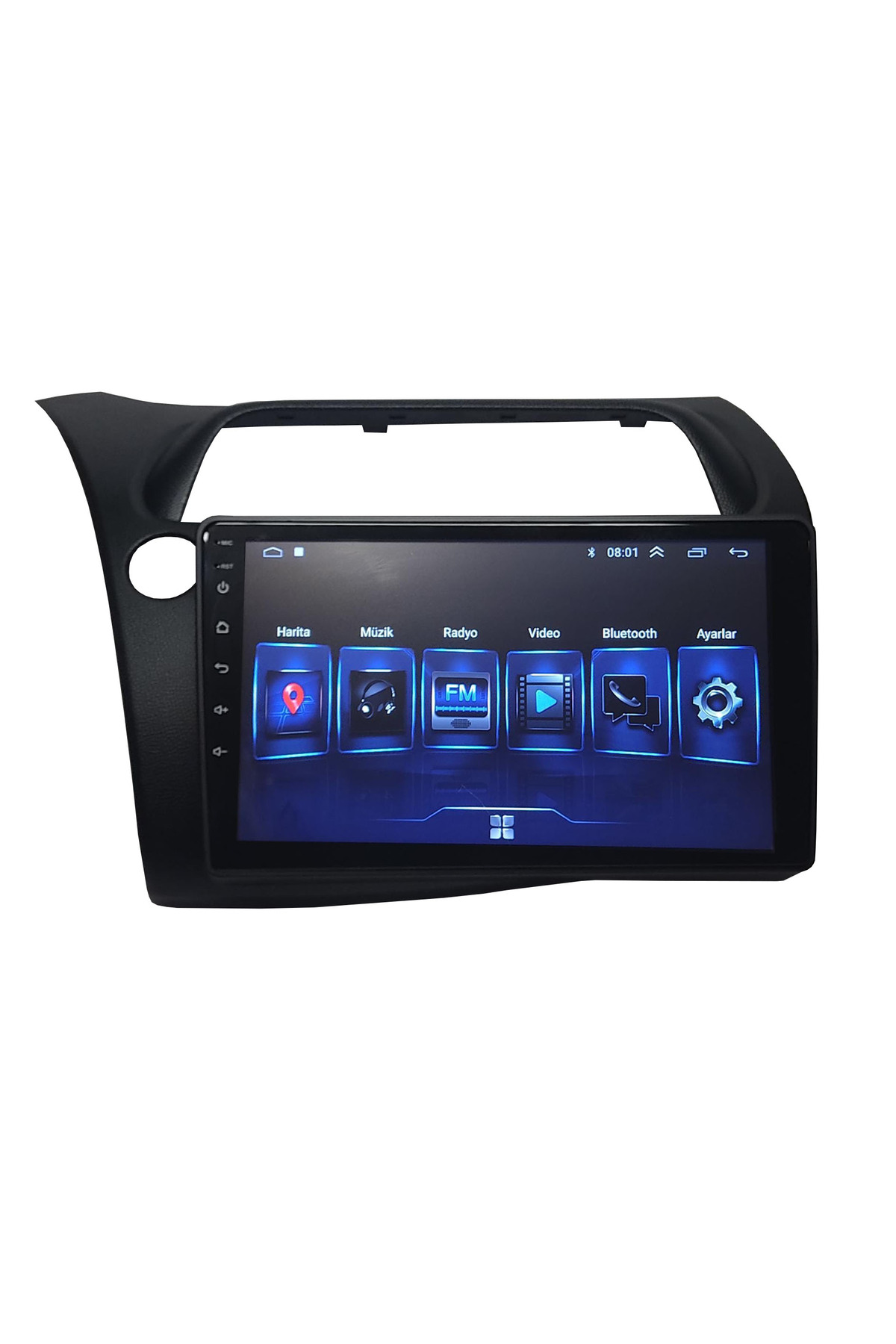 Honda Civic uyumlu SMART GO HONDA CİVİC HB EURO 2007/2012 9 İNÇ 2-32 - Görsel 4