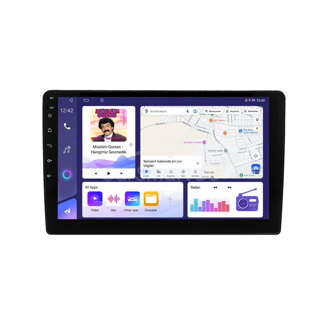 Citroen C5 Android Multimedya Sistemi (2008-2015) 4GB RAM 64GB Hafıza