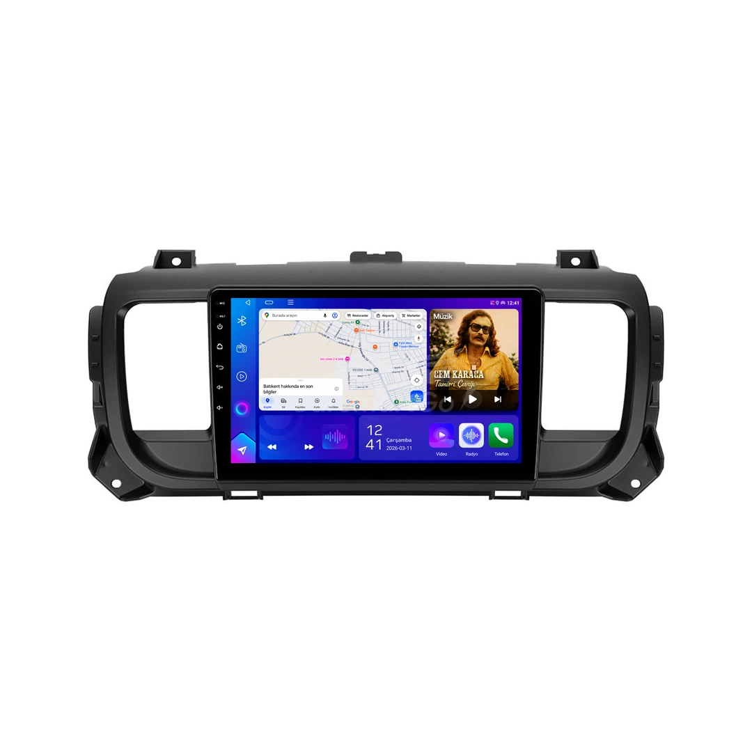 Opel Vivaro Android Multimedya Sistemi (2020-2023) 8GB RAM 64GB Hafıza