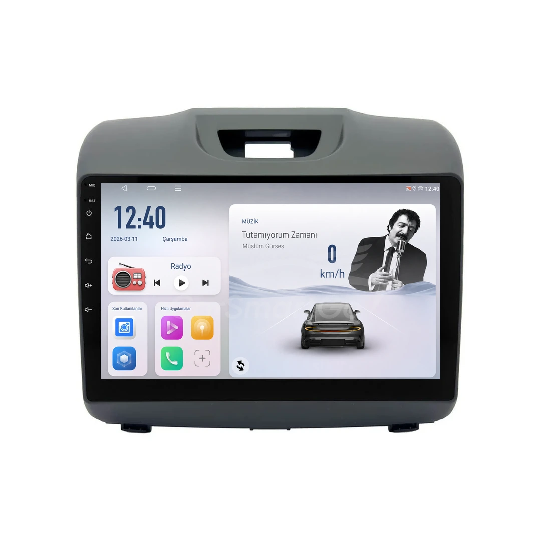 Isuzu D-Max Android Multimedya Sistemi (2012-2019) 8GB RAM 128GB Hafıza