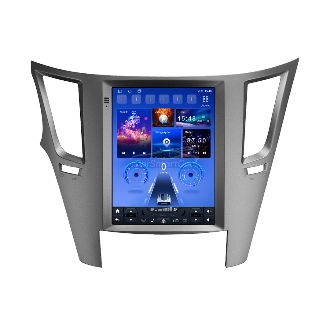 Subaru Legacy Android Tesla Multimedya Sistemi (2010-2012) 10GB RAM 256GB Hafıza Pro